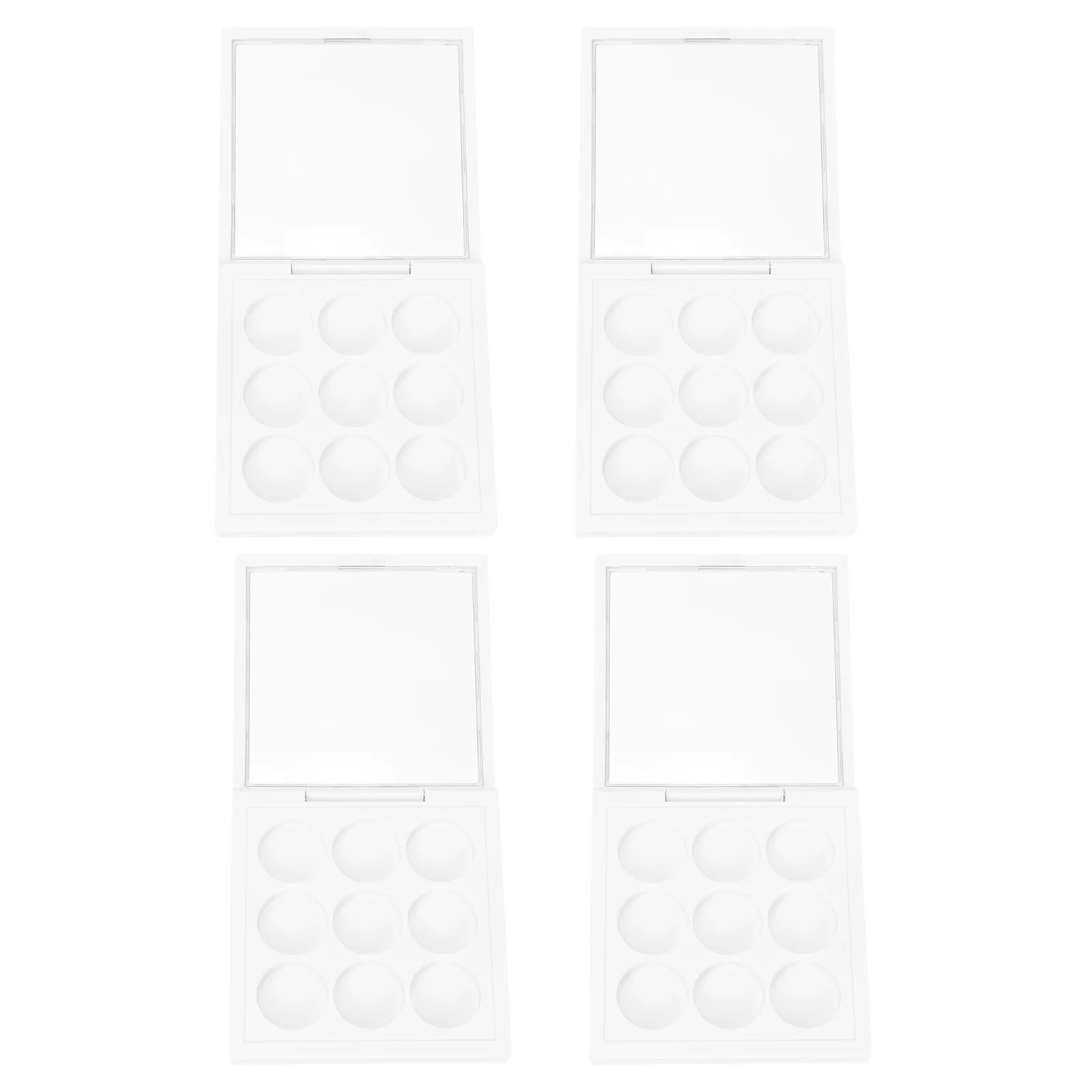 

4Pcs Cosmetics Holder Eyeshadow Case Storage Box for Storage Cosmetics Eyeshadow