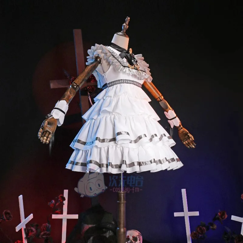 Женский костюм для косплея аниме финальная фантазия принцессы с оборками без