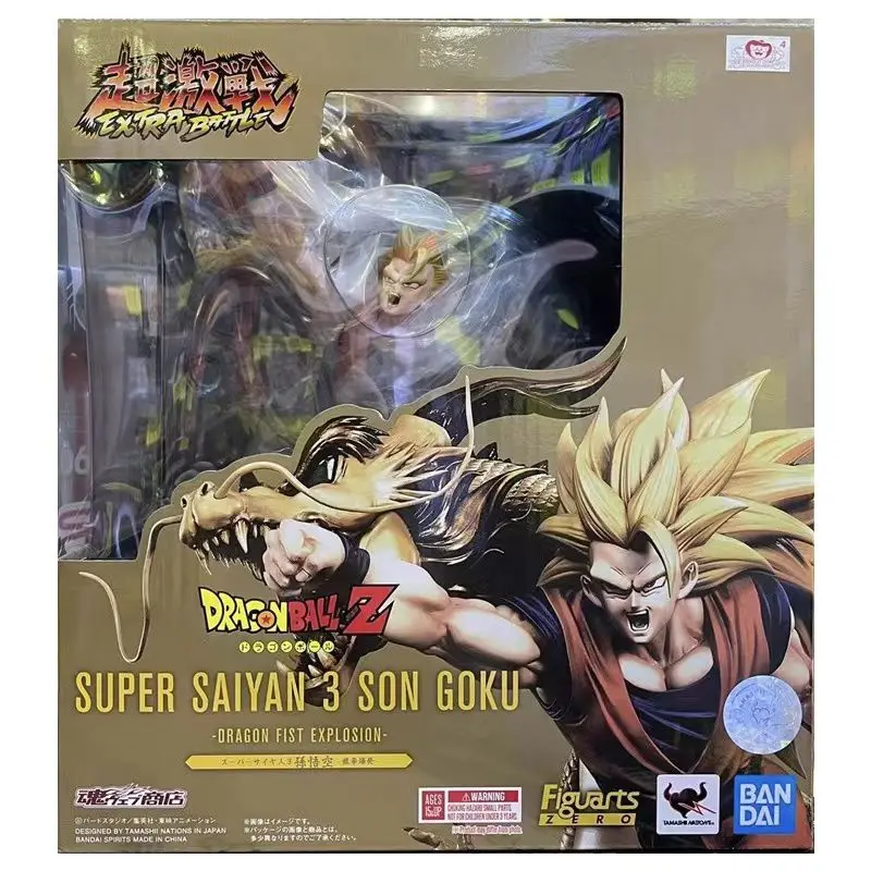 

Original BANDAI Figuarts ZERO DRAGON BALL Super Saiyan III SON GOKU In Stock Anime Collection Figures Model Toys