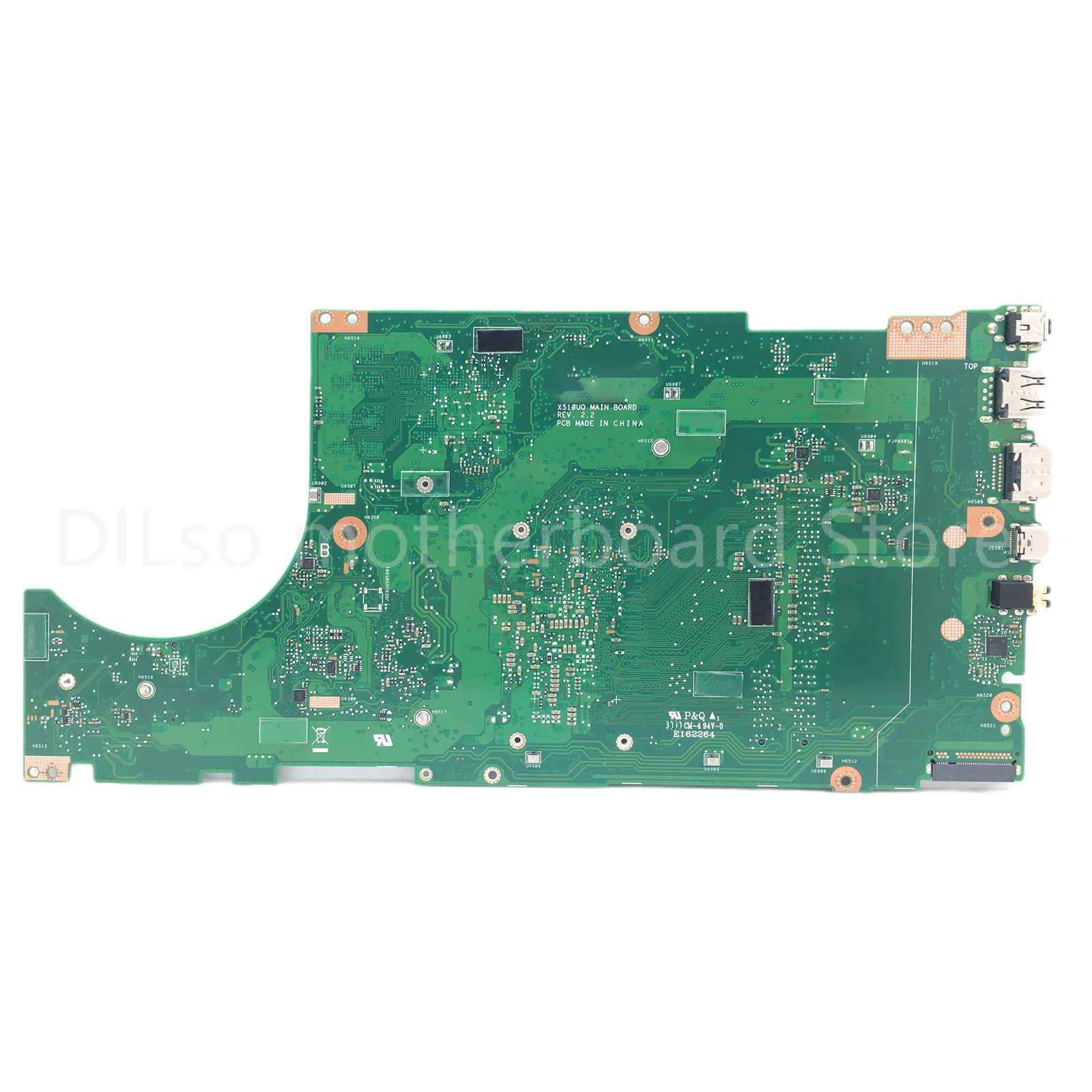 KEFU X510UNR материнская плата для X510UF X510UN X510UQ S5100UR S5100U ноутбука W/I3 I5 I7-6th/7th 930MX/940MX/MX150 100%