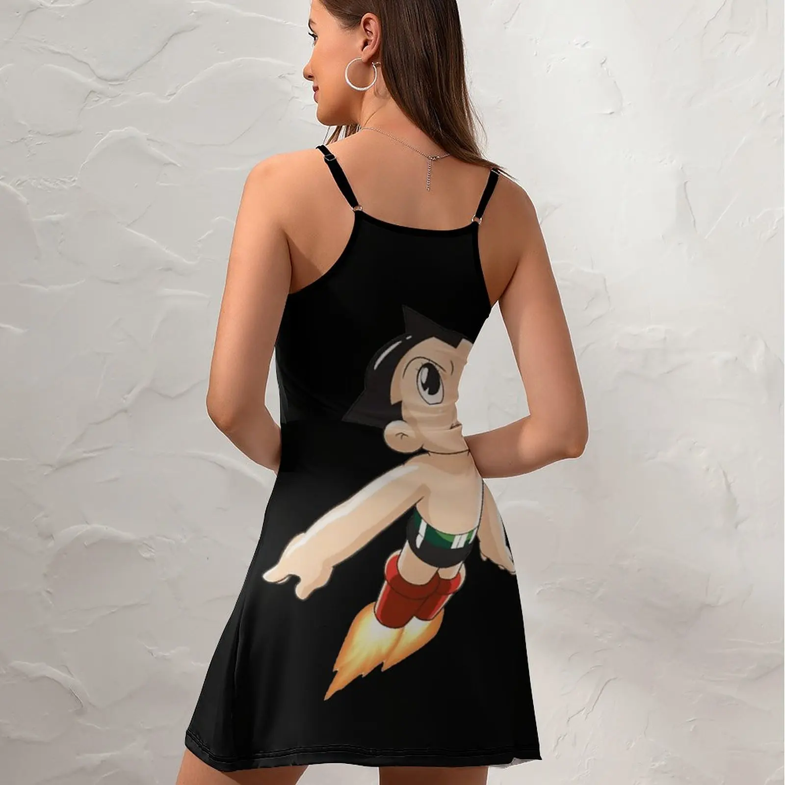 Tetsuwan Atom аниме Astro Boy 8 женское платье на бретельках для ботаника Милая сексуальная