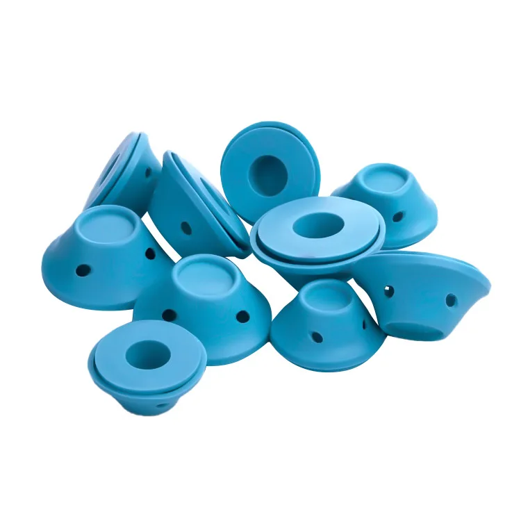 

10 шт., силиконовые бигуди для волос в виде грибов