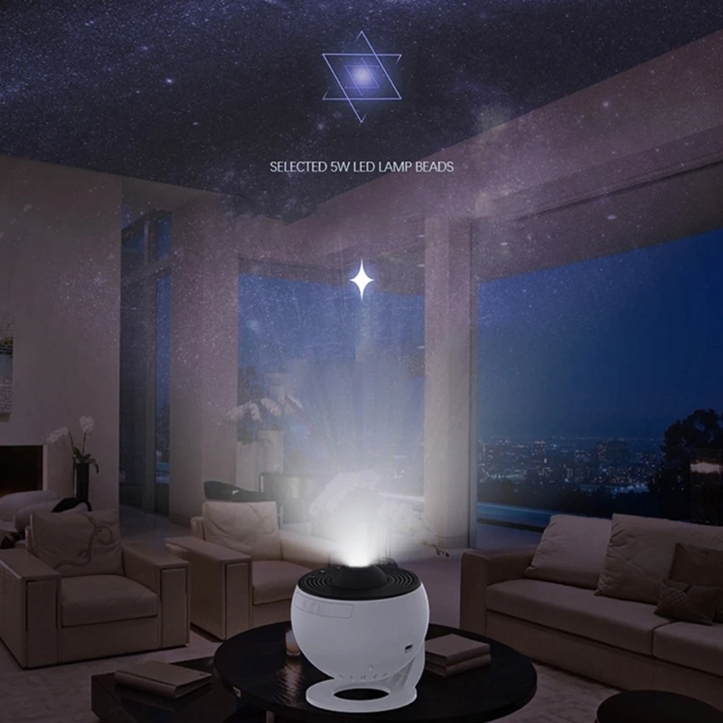 Многофункциональные ночные светильники с проекцией пленки Филин 12 шт. для