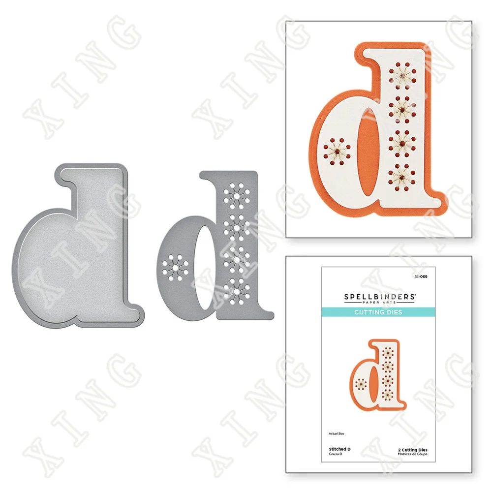 

Stitched d Etched Metal Cutting Dies Scrapbook Diary Decoration Stencil Embossing Template Diy Greeting Card Handmade 2022 New