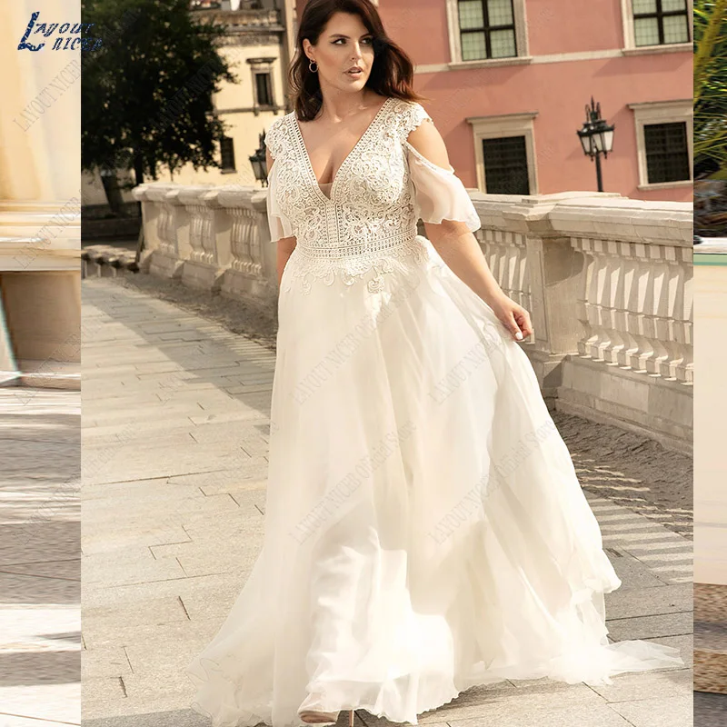 Рисунок 2 - Женское шифоновое платье с коротким рукавом