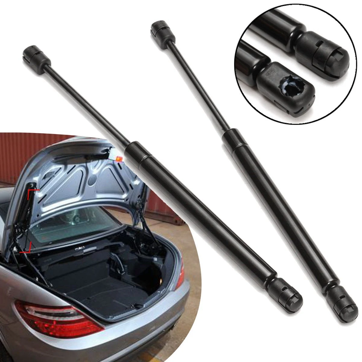 2 шт. задние газовые распорки для багажника Mercedes Slk R170 Convertible 1996-2004 1707500036