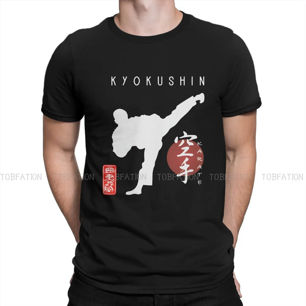 

Оригинальные футболки Kyokushin Karate Game для инструктора, дизайн, персонализированная Мужская футболка, хипстерские топы, размер S-6XL