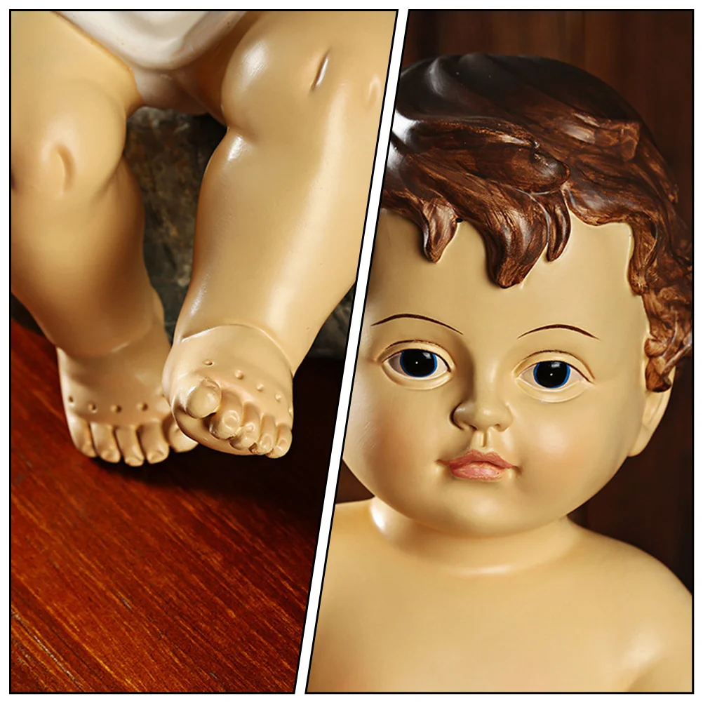 Религиозное украшение для Святого ребенка подарочная статуя фигурка Иисуса