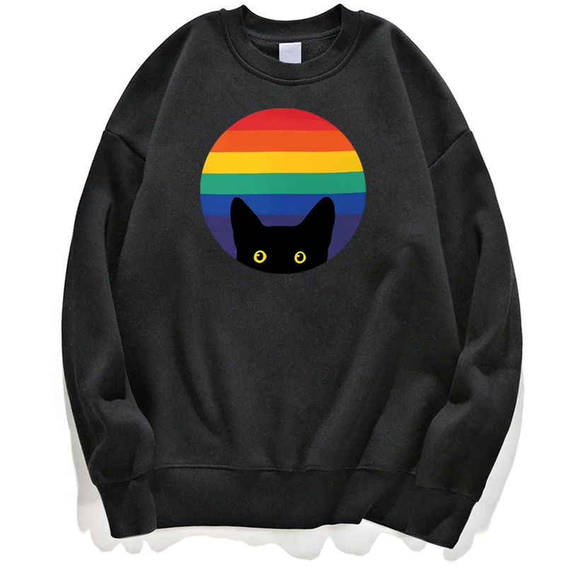 

Kawaii Pew Pew Madafakas Anime Funny Cat Sweatshirt For Men Hoodie Hoodies Pullover Crewneck Hoody Streetwear Jumper Clothing
