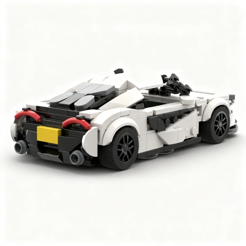 Фото 384 детали MOC McLarenesd S 2.0 City Champions: Архитектурный конструктор, игрушки для сборки, подарки на праздники, креативная идея №3