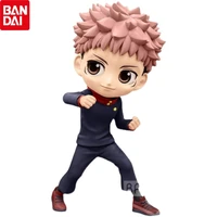 bandai jujutsu kaisen itadori yuji qposket anime action figure collection model toy gift for children genuine in stock