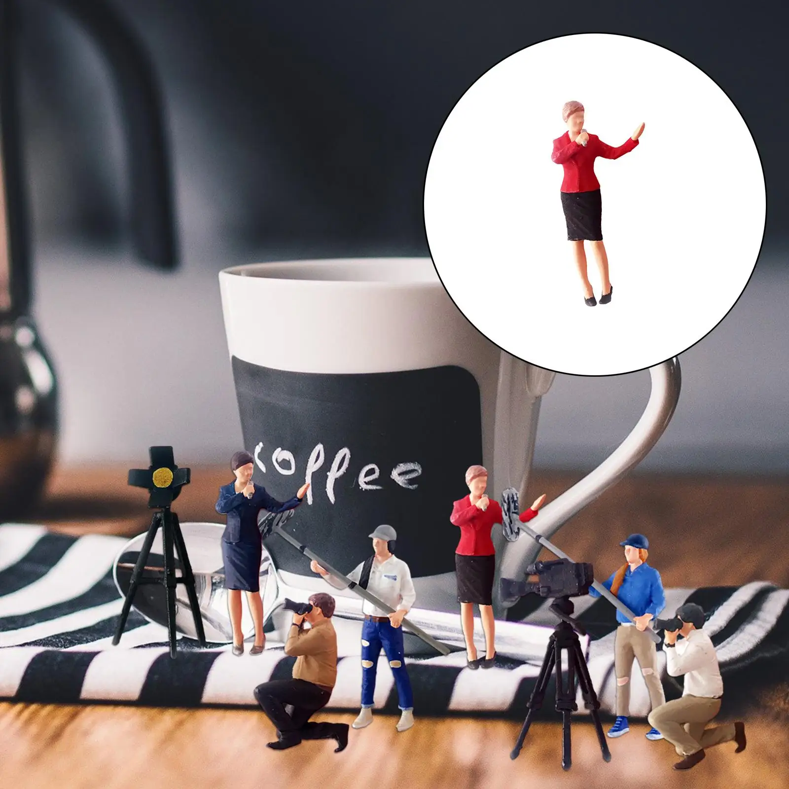 1/64 Широковещательная фигурка персонажа киноперсонажа для расстановки