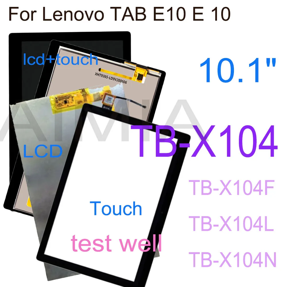 Новый ЖК-дисплей 10 1 дюйма для Lenovo TAB E10 E ТБ-X104F TB-X104N TB X104 сенсорный экран дигитайзер