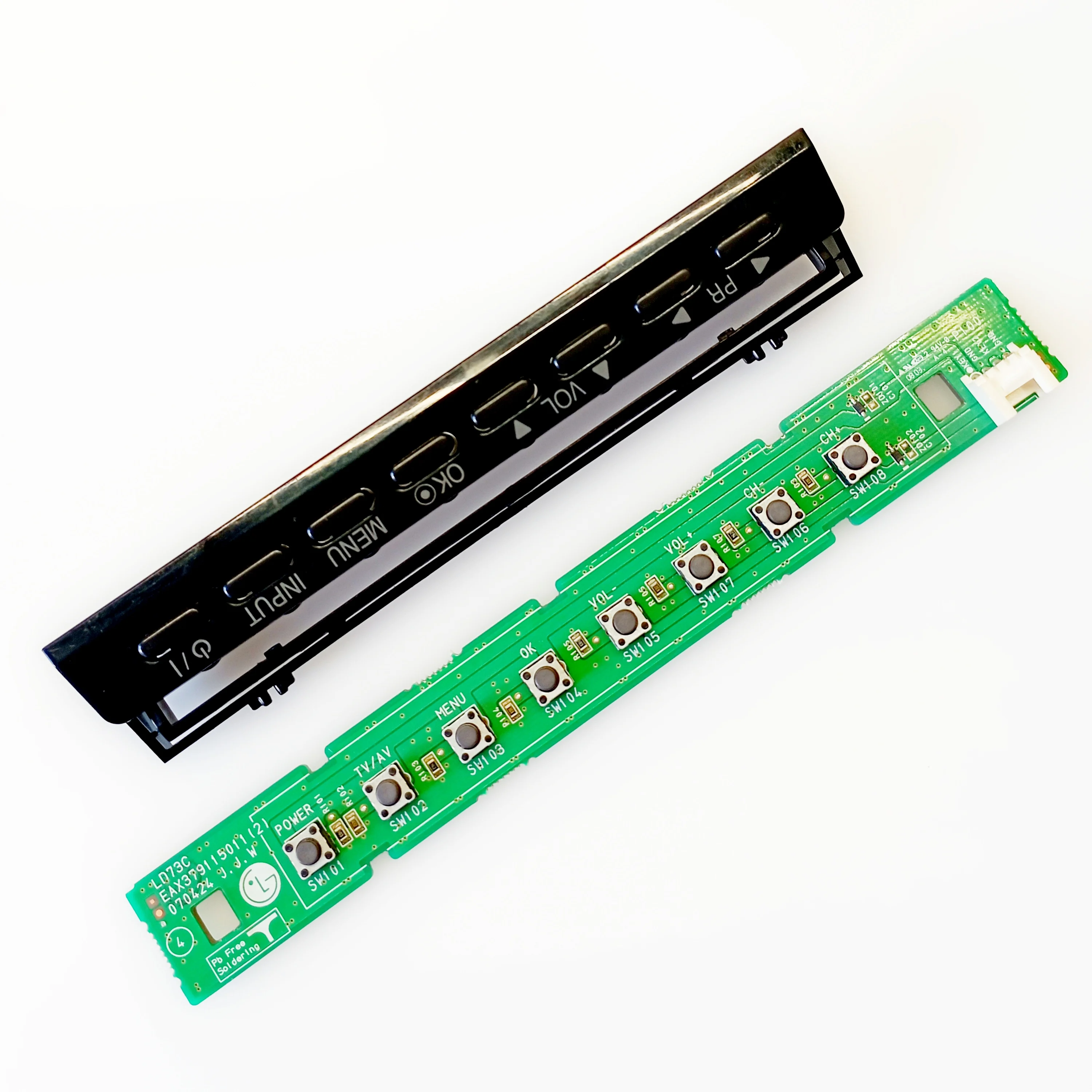 Плата кнопок LG 32LB75-ZB, EAX379115011(2), LD73C, EBR39300301, б/у