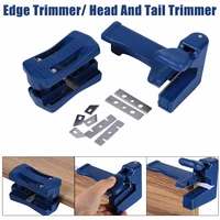 2pcs double edge trimmer wood side banding machine set wood head and tail trimming woodworking tool blade carpenter hardware