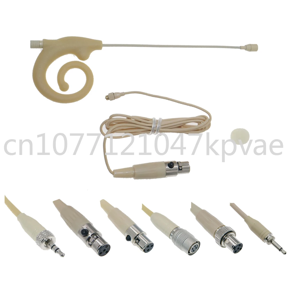 

Съемный односторонний микрофон для гарнитуры Top Pro G2 G3 G4 ULX24 QLXD SLXD PGXD AD4D SLX ACT ATW, Разъемный кабель с 6 разъемами