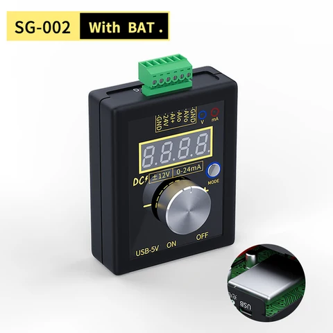 Цифровой 4-20 мА 0-10 в генератор сигналов напряжения 0-20 мА передатчик тока Профессиональные Электронные измерительные приборы
