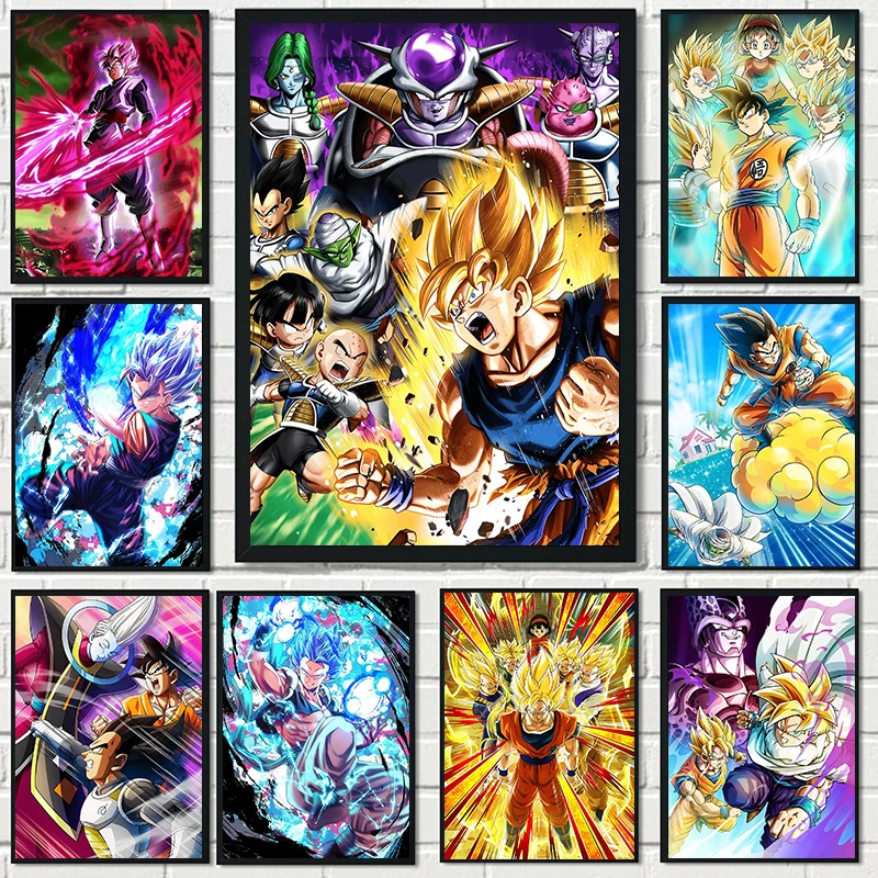 

Набор для алмазной живописи 5D "сделай сам", японский аниме, драконий жемчуг Гоку, алмазная вышивка, мозаика, искусство стразы, домашний декор