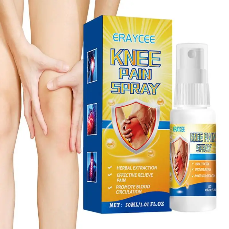 

Knee Spray 30ml Lumber Discomfort Ache Care Muscle Spine Spray Health Care Instant Pain Relief Spray