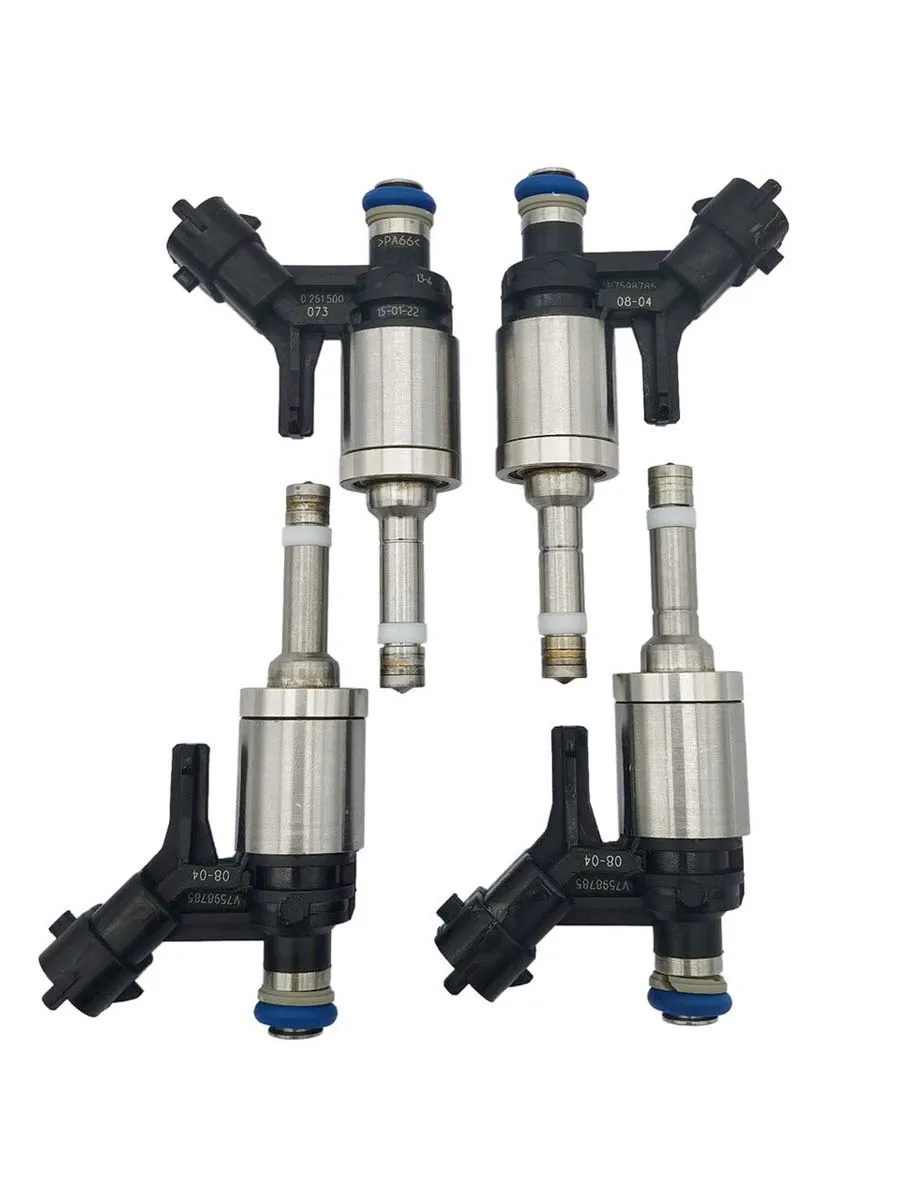 4 шт. обновленный топливный инжектор для BMW 116 F20 F21 R56 R55 R57 R58 Mini Cooper Turbo 1 6 л N13B16A 0261500073