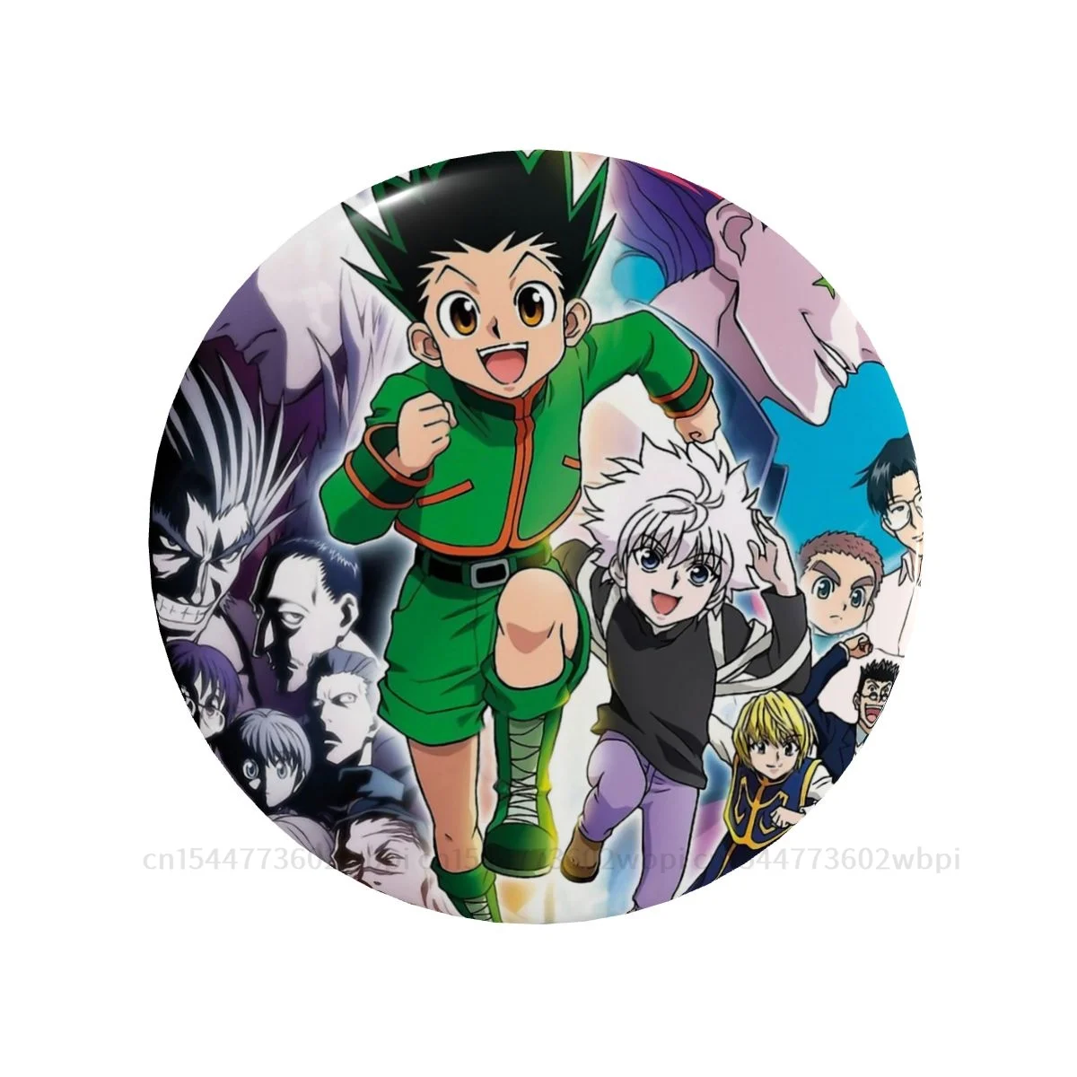 

HunterXHunter Лучший аниме-чехол, металлическая брошь, забавная мягкая булавка для кнопки, креативный подарок, воротник, Декор, настраиваемый