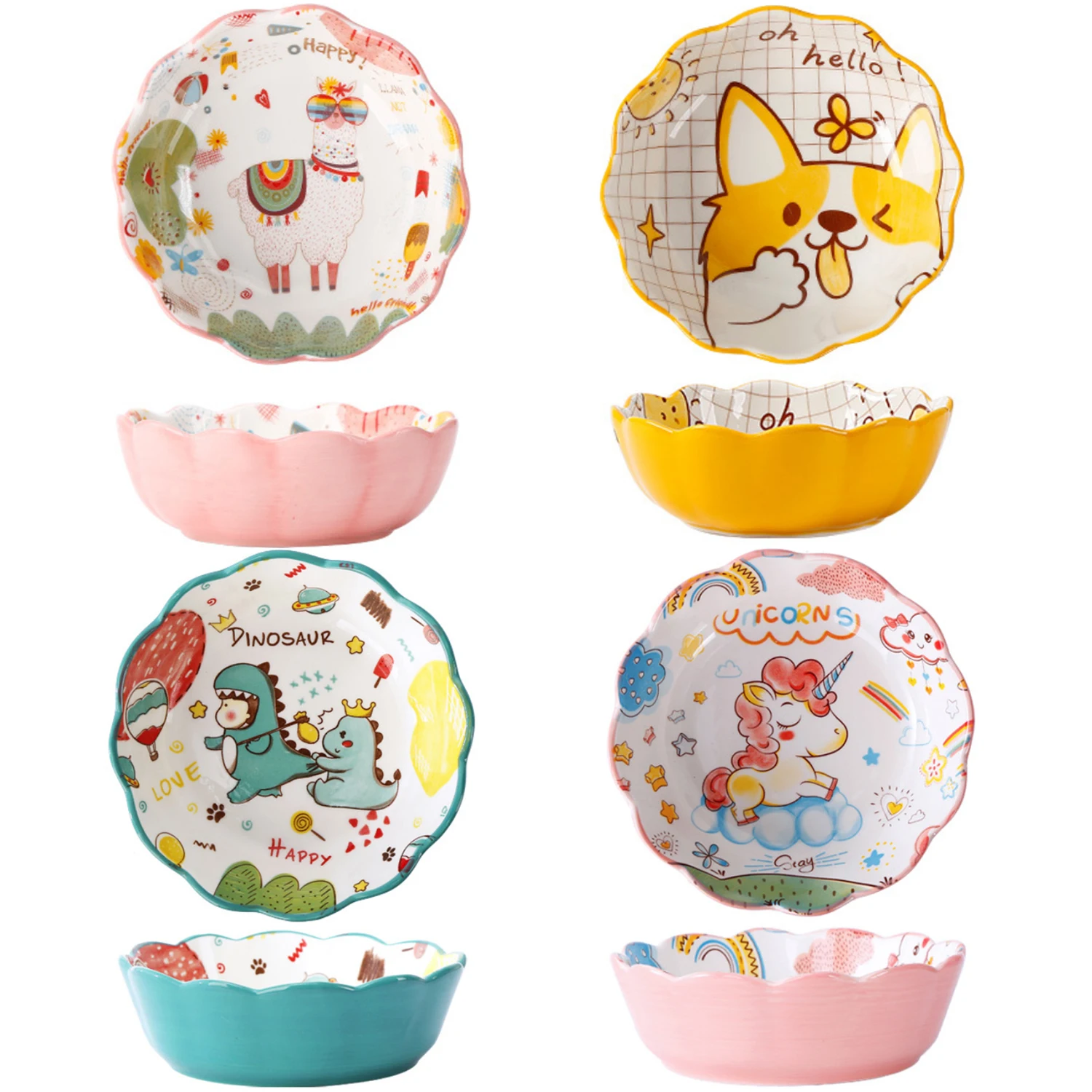 

1 pc Cat Bowl Cute Ceramic Bowl