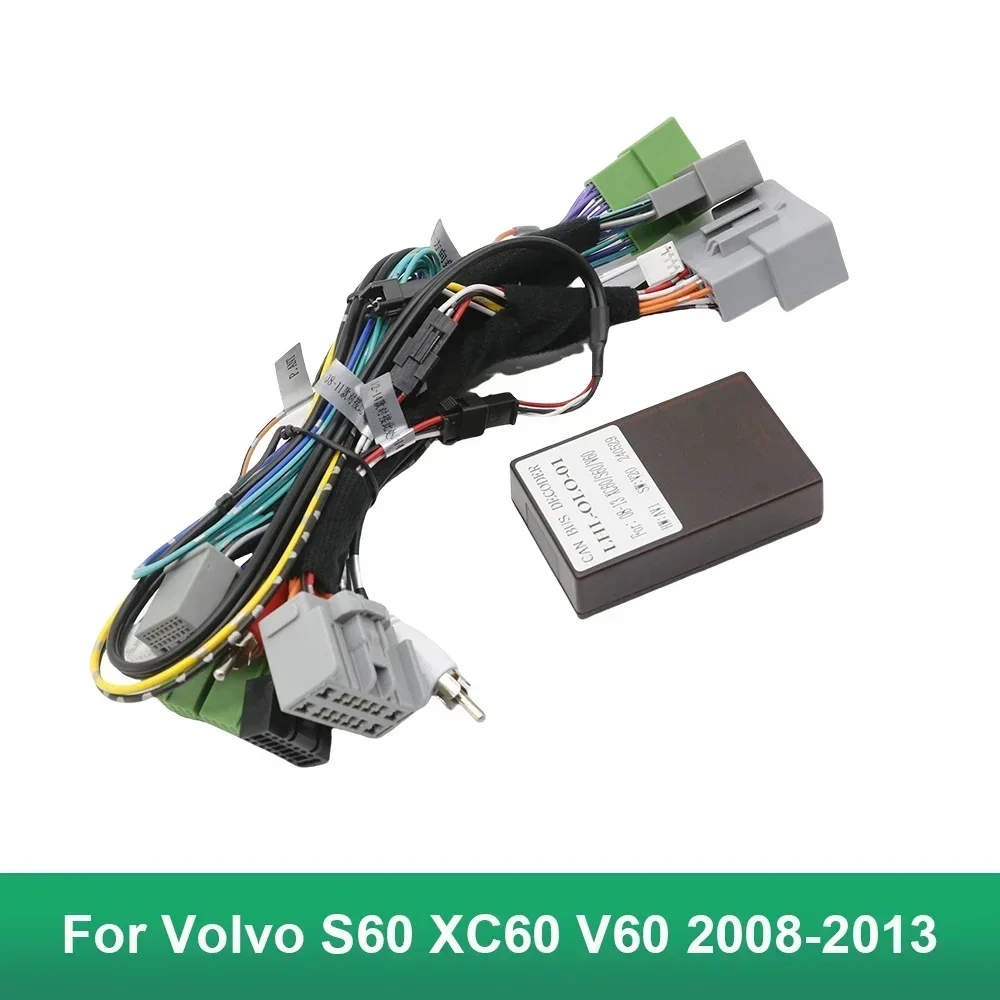Жгут проводов для автомобильной аудиосистемы с коробкой Canbus Volvo S60 XC60 V60 08-13