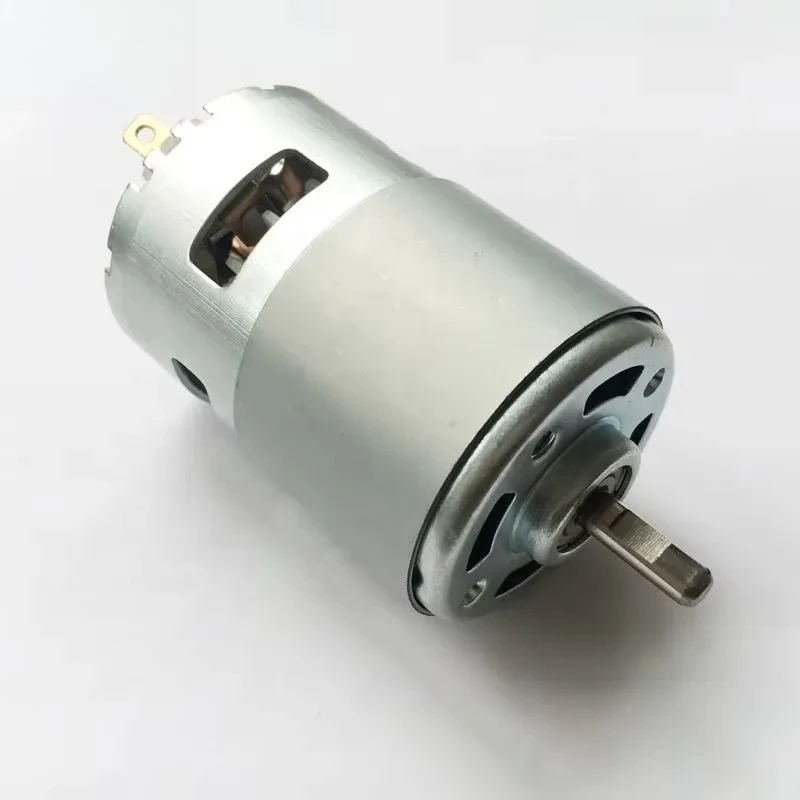 Фото Щеточный двигатель PMDC RS 755VC 4540, специально для электроинструмента, пылесоса, высокопроизводительная запасная часть. №2
