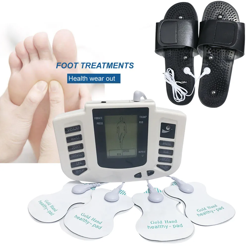 

EMS Massager for Body Foot Eletric Muscle Stimulator Physiotherapy Tens Machine Body Slimming Massage Instrument saude Myostimul