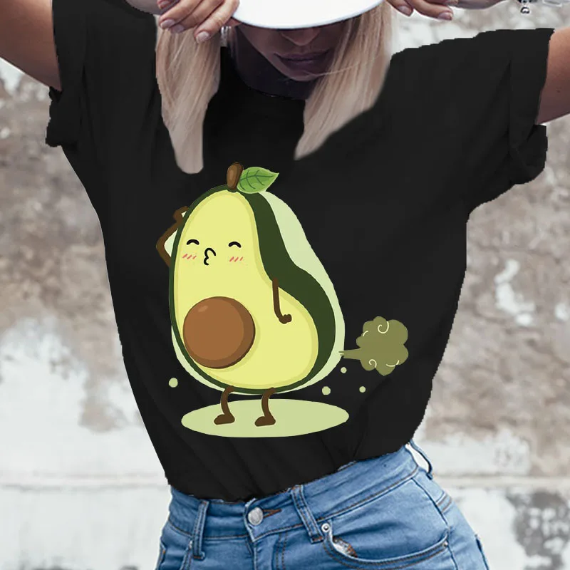 

Spring Summer T shirt Lady 90s Sweet Fashion Print T-Shirt Women Casual Tops Tshirts Cartoon Short Sleeve Graphic Tee TShirt