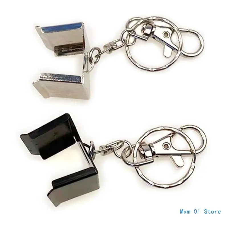 

Держатель для мела для бильярдного бассейна с брелком, портативный карман для мела, удобный в использовании, Прямая доставка