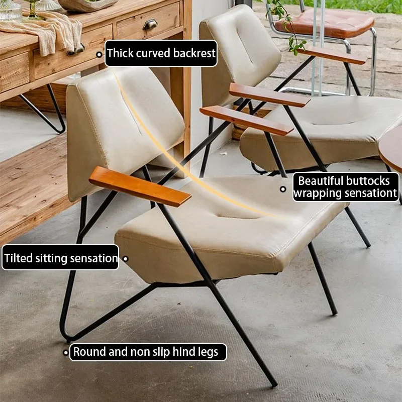 Семейная Кухня кресла в скандинавском стиле для гостиной дизайнерский