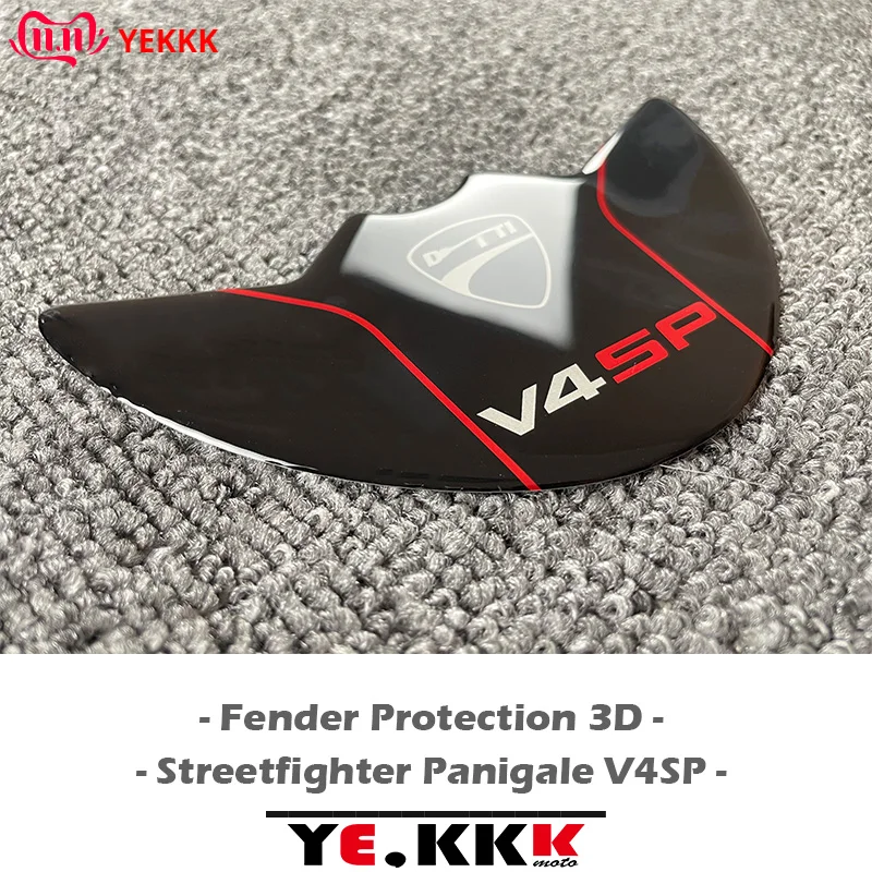 

Fender Protection 3D Stereo Italy Sticker Decal DUCATI Logo For Ducati Streetfighter Panigale V4SP V4 V4R V4S V2 Italian