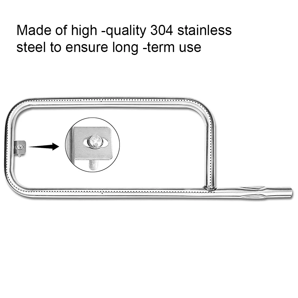 Портативный газовый гриль для барбекю из нержавеющей стали долговечного