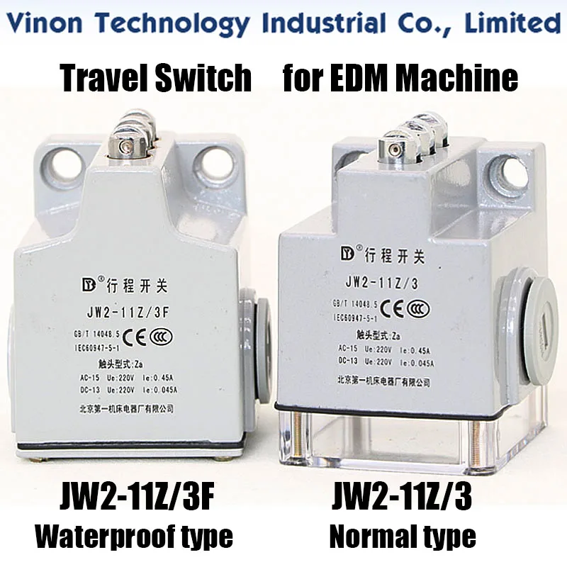 

EDM Machine Travel Switch JW2-11Z/3F (Waterproof type) Used for High Speed Medium Speed Wire Cutting Machine 3 in 1 Limit Switch
