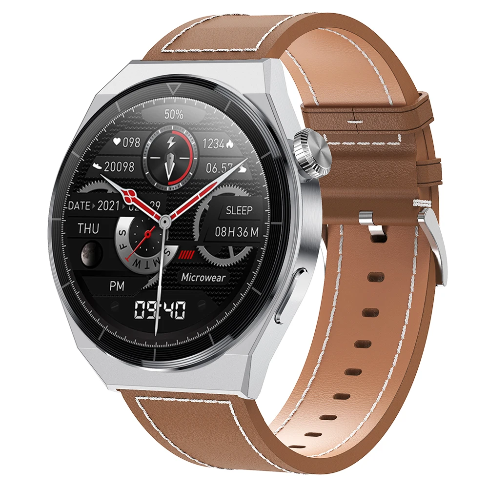 

Смарт-часы для телефона Xiaomi Huawei GT3 Pro, Android 2022, Bluetooth, голосовой помощник, Смарт-часы для мужчин и женщин