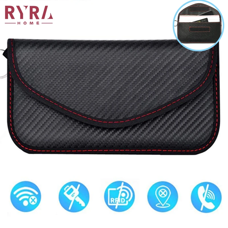 

Чехол, блокирующий сигнал мобильный телефон автомобильные ключи дистанционное управление блокировщик сигналов для конфиденциальности защита от радиации отслеживание анти-взлом