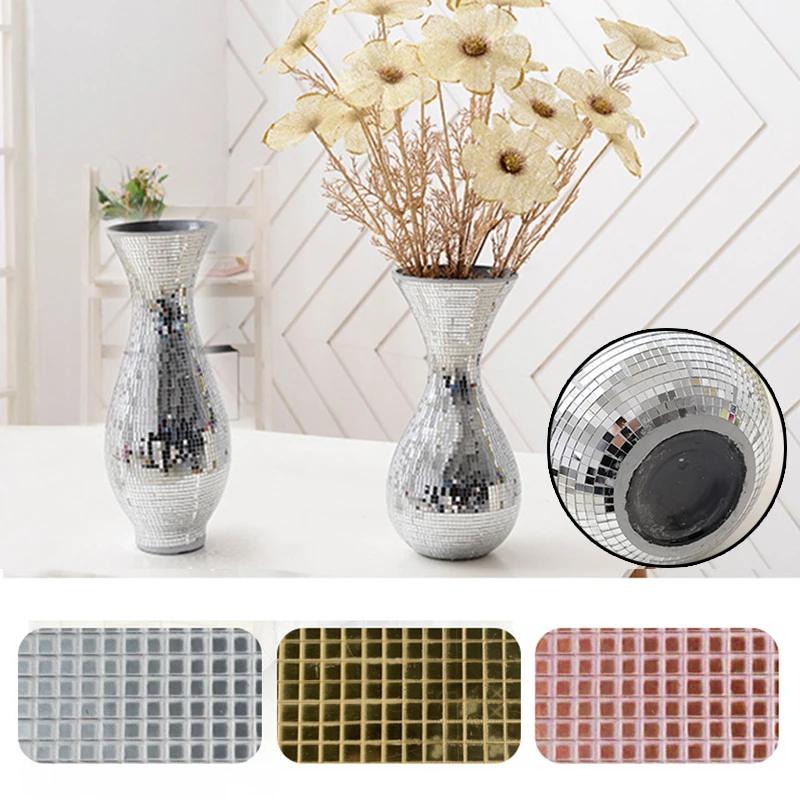 480 шт., квадратные наклейки для мозаики, 4x30 см