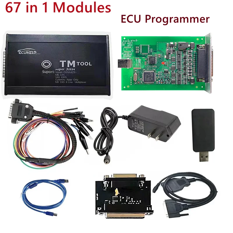 Инструмент TM ECUhelp PCM 67in 1 обновленная версия для верстака 32 в 1 V1.20 KTMFLASH 67 в 1 KTMOBD 1,20 адаптер для чипа ECU