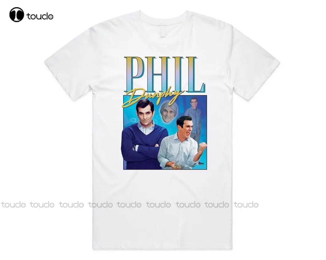 

Phil Dunphy T-Shirt Tee Top Tv Show Funny 90'S Retro Vintage Custom Aldult Teen Unisex Digital Printing Tee Shirts Xs-5Xl