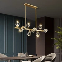 modern diamond crystal pendant lights living dining room bedroom kitchen indoor lighting home decor loft spiral hanging lamps