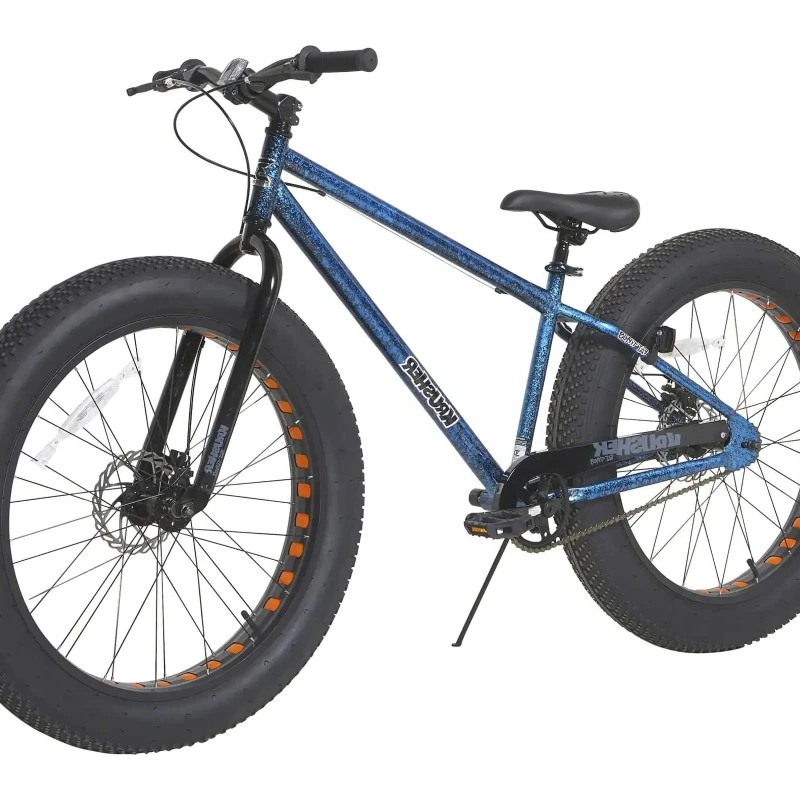 Фото Для Vélo BMX de luxe avec finition brillante pour homme, cadre en acier, découpes de jante personnalisées, 15 à 99 ans, 26 po №1