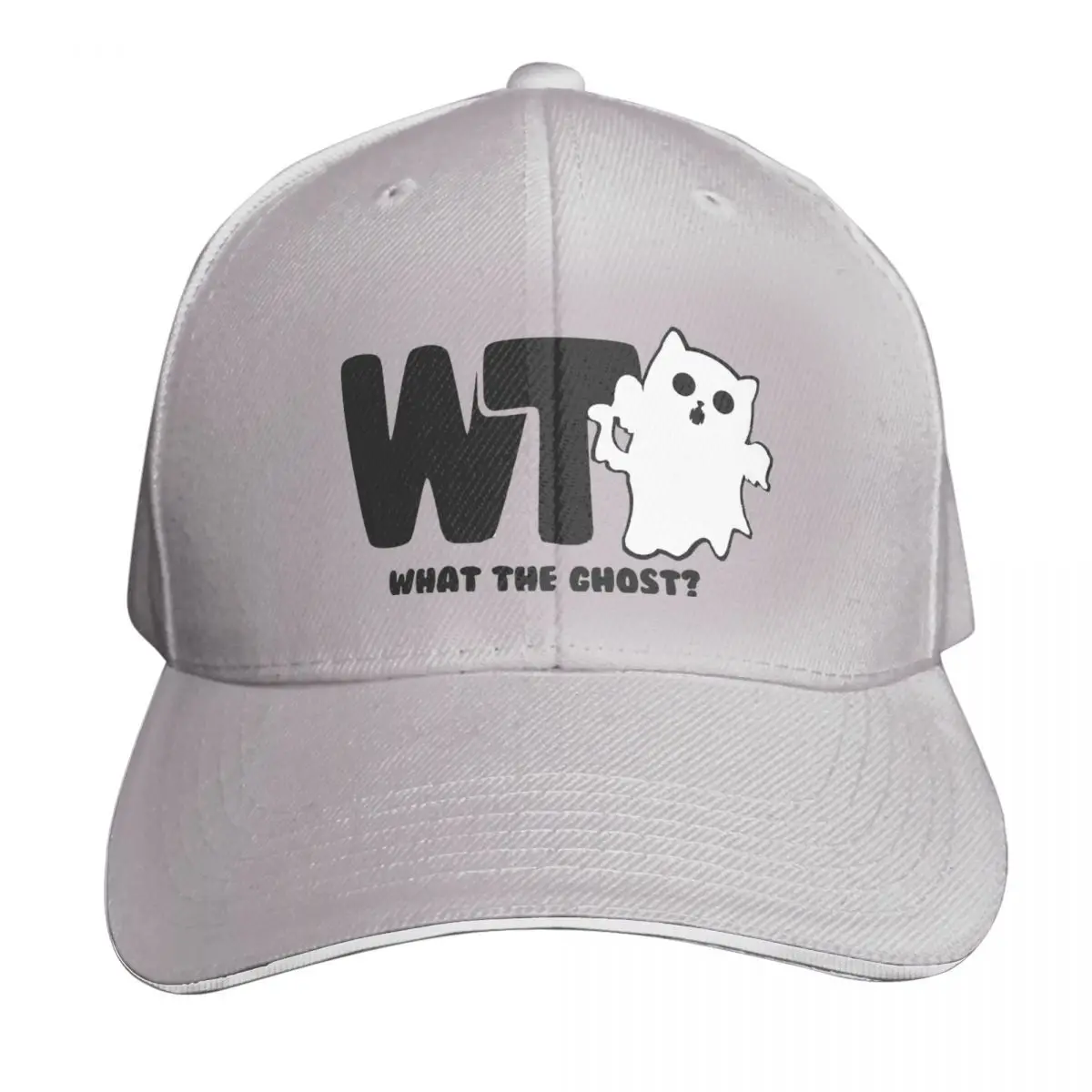 

What The Ghost Casquette, Polyester Cap Fashionable Moisture Wicking Nice Gift