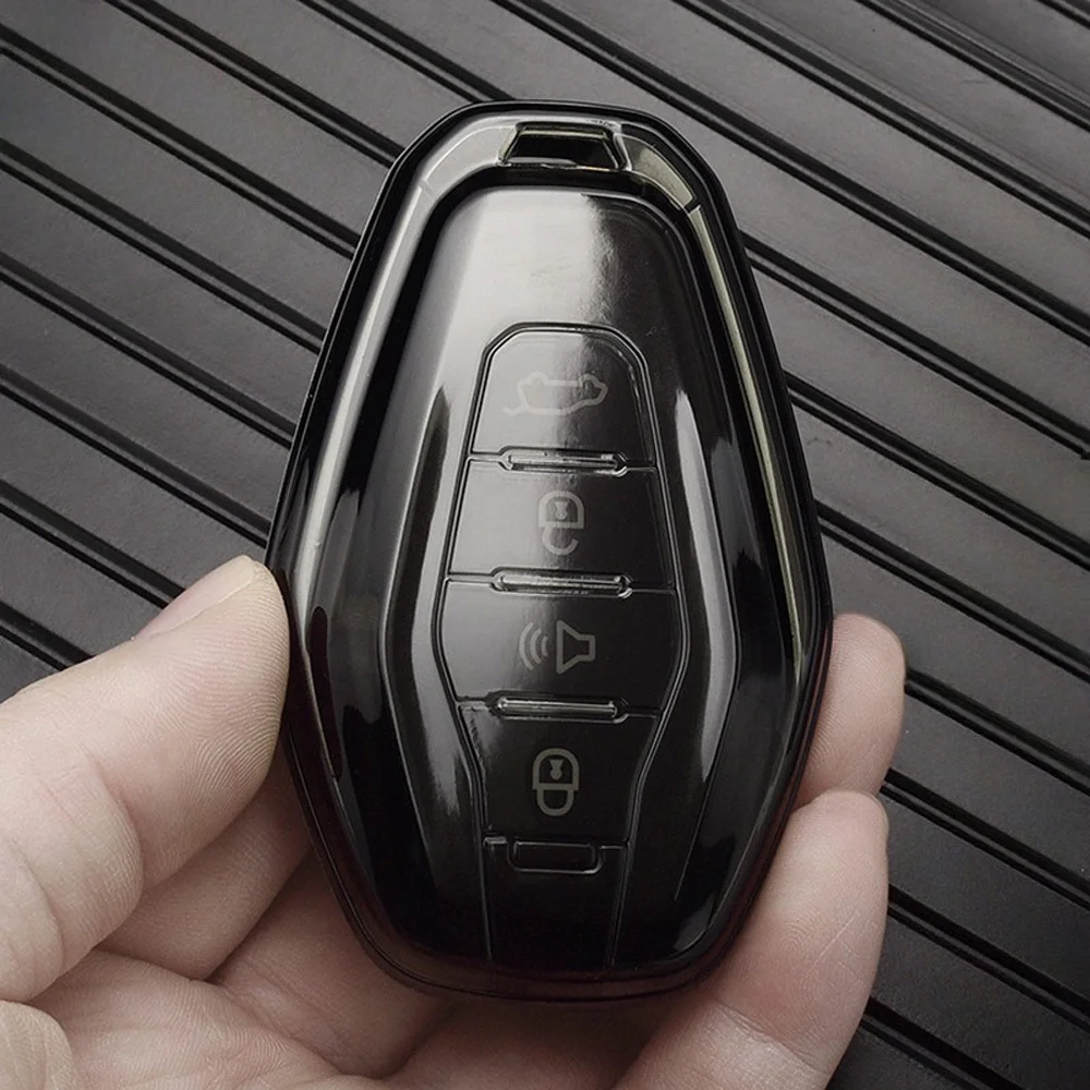 

Мягкий защитный чехол для ключа из ТПУ для Chery Jetour X70 X90 X95 Plus 2020 2021 2022, держатель для пульта дистанционного управления, автомобильные аксессуары