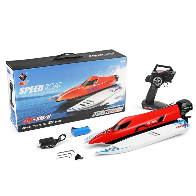 Wltoys Wl916 Wl915-A Радиоуправляемая лодка 2 4 ГГц 55 км/ч Бесщеточный высокоскоростной