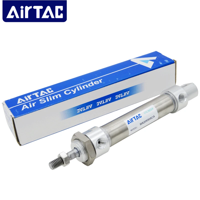 Airtac MA16 20 25 32 40 пневматический цилиндр из нержавеющей стали