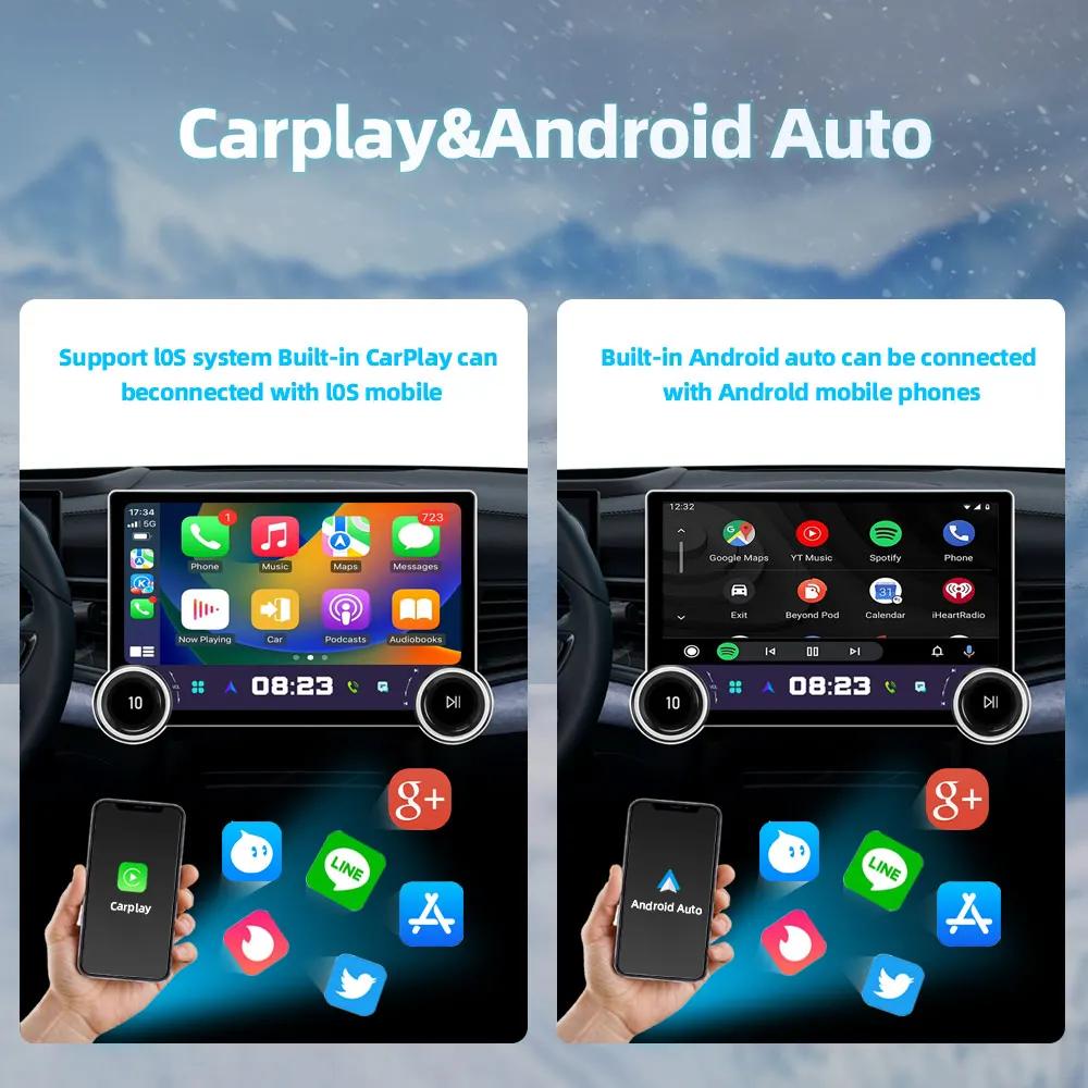 11 8 &quot2K Android Auto Carplay автомобильная стереосистема для Mercedes Benz C Class CLK S203 W203 W209 A209