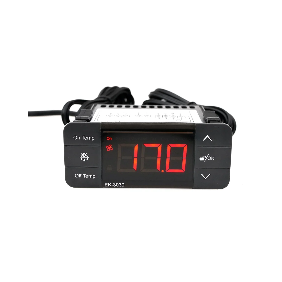 Цифровой регулятор температуры 220 В датчик термостата
