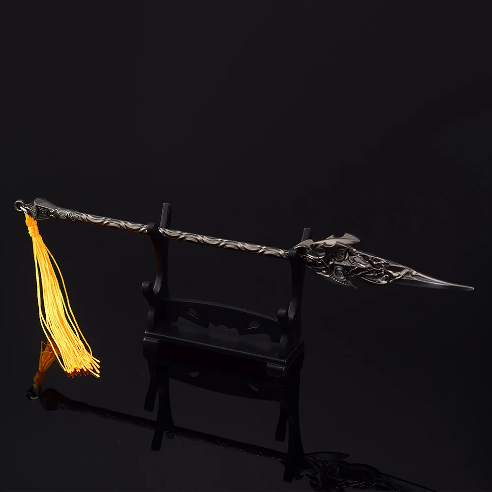 Нерасплавленный снег 22 см искусственное оружие в китайском стиле миниатюры