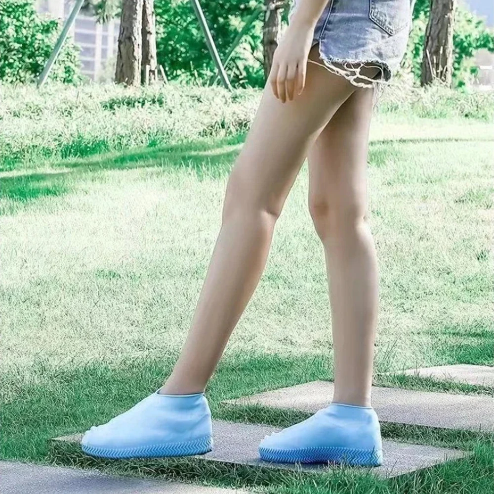 1 пара, водонепроницаемые латексные Чехлы для обуви | AliExpress